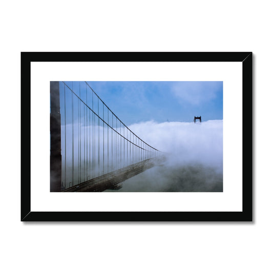 Pacific fog Framed & Mounted Print