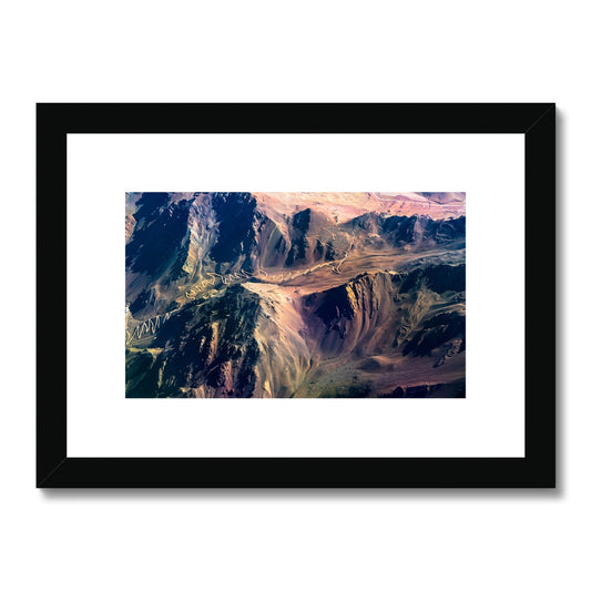 Cruce Libertadores - Los Andes - Chile & Argentina Framed & Mounted Print