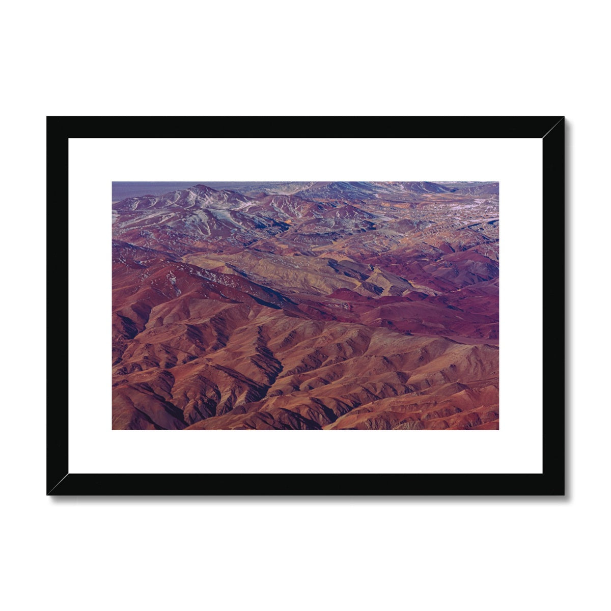 A red carpet Framed & Mounted Print